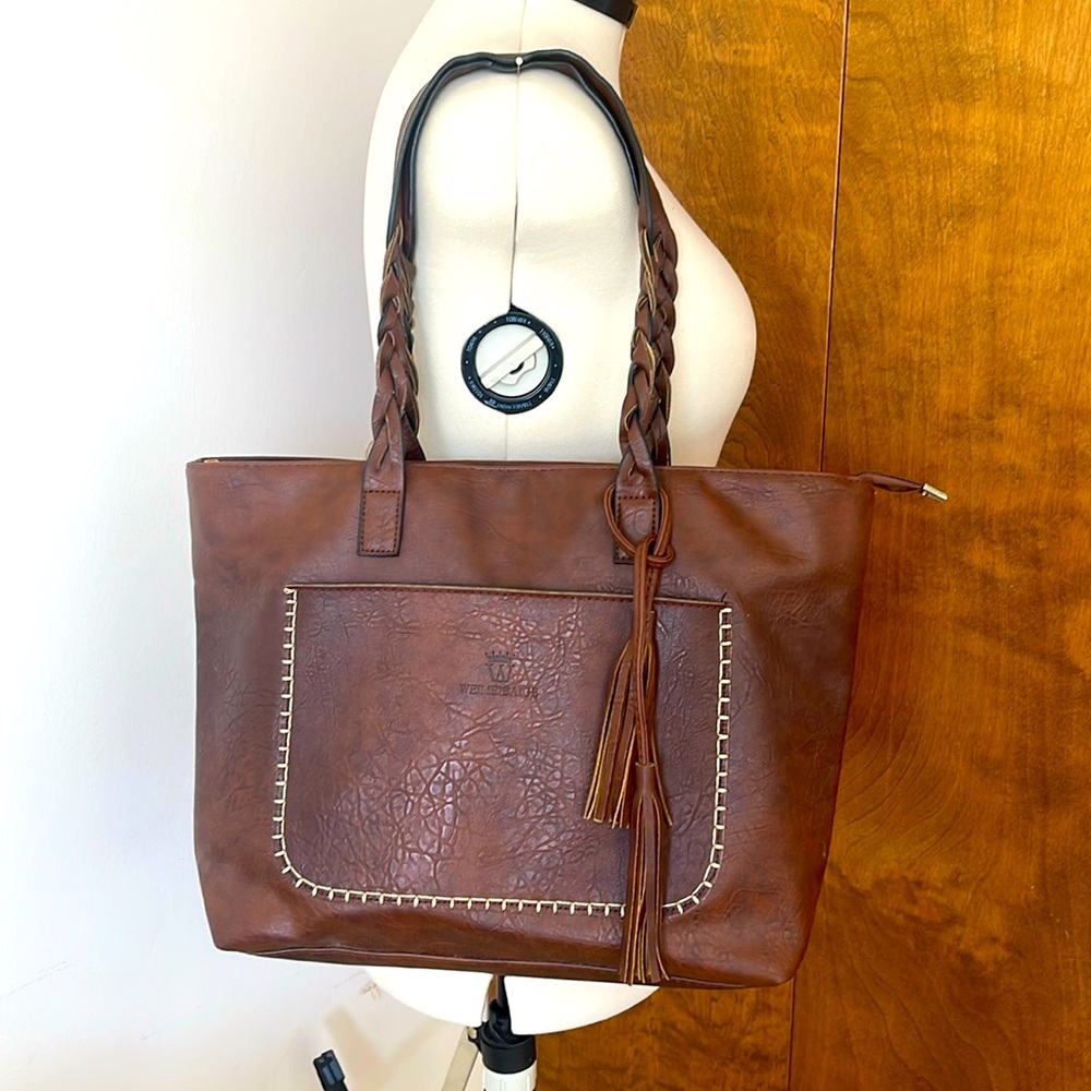Vegan Leather Tote